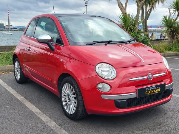 Fiat 500 Hatchback, Petrol, 2013, Red