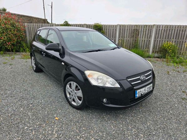 Kia Ceed Hatchback, Petrol, 2007, Black
