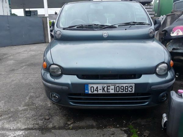 Fiat Multipla MPV, Diesel, 2004, Blue