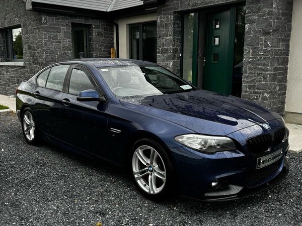 BMW 5-Series Saloon, Diesel, 2016, Blue