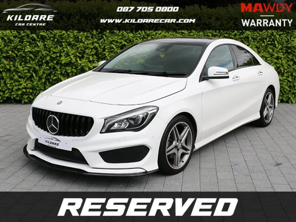 Mercedes-Benz CLA Saloon, Petrol, 2018, White