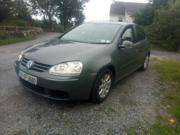 Volkswagen Golf Hatchback, Petrol, 2007, Green