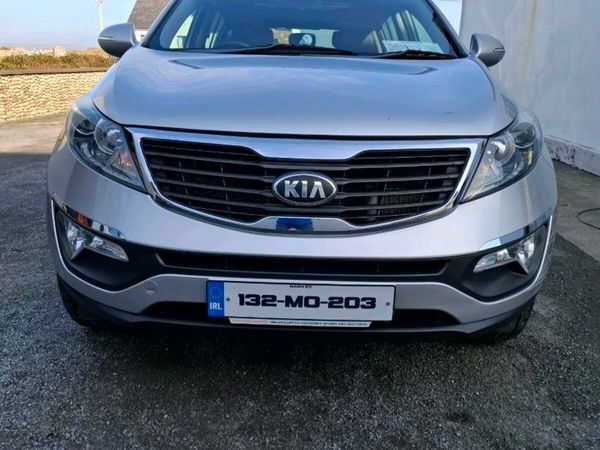 Kia Sportage SUV, Diesel, 2013, Silver