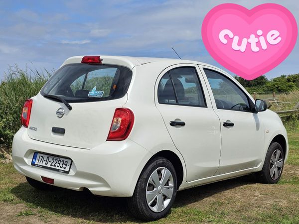 Nissan Micra Hatchback, Petrol, 2017, White