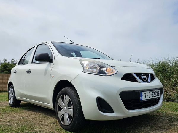 Nissan Micra Hatchback, Petrol, 2017, White