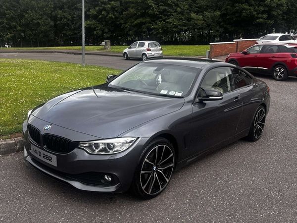 BMW 4-Series Coupe, Diesel, 2014, Grey