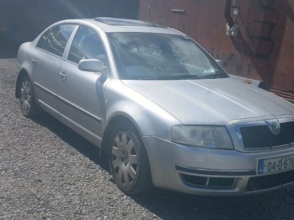 Skoda Superb Saloon, Diesel, 2004, Silver