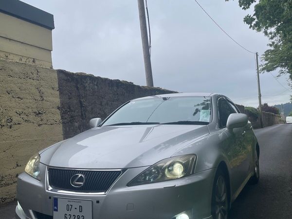 Lexus IS Saloon, Petrol, 2007, Silver