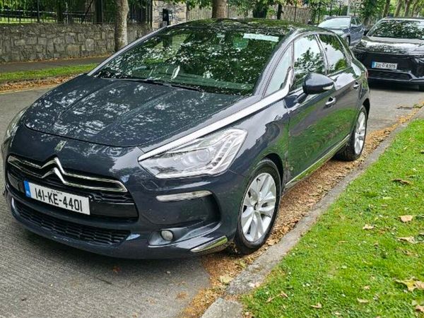 Citroen DS 5 Hatchback, Diesel Hybrid, 2014, Grey