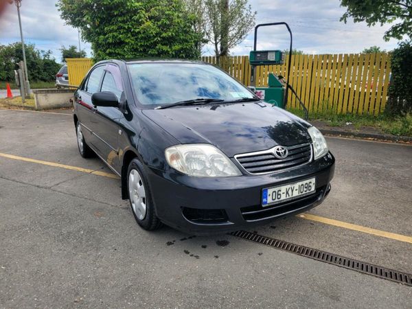 Toyota Corolla Saloon, Petrol, 2006, Black
