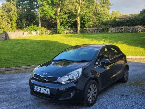 Kia Rio Hatchback, Petrol, 2012, Black