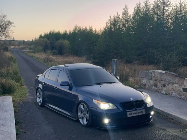 BMW 5-Series Saloon, Diesel, 2007, Blue