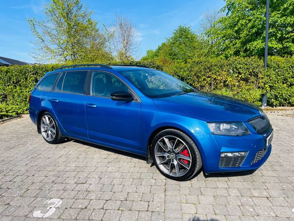 Skoda Octavia Estate, Diesel, 2014, Blue