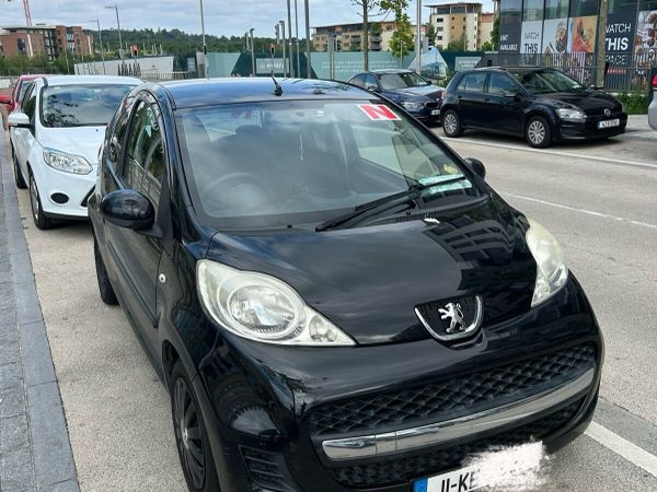 Peugeot 107 Hatchback, Petrol, 2011, Black