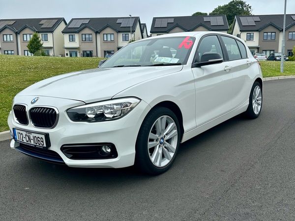 BMW 1-Series Hatchback, Diesel, 2017, White