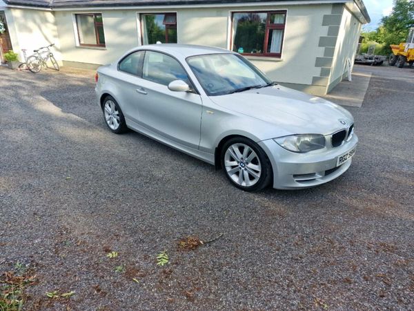 BMW 1-Series Coupe, Diesel, 2009, Silver