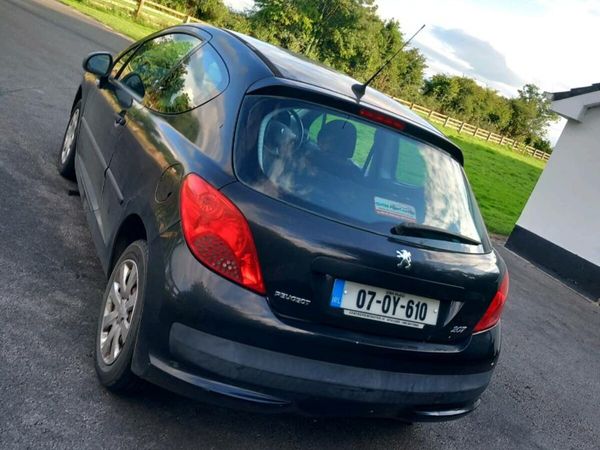 Peugeot 207 Hatchback, Petrol, 2007, Black