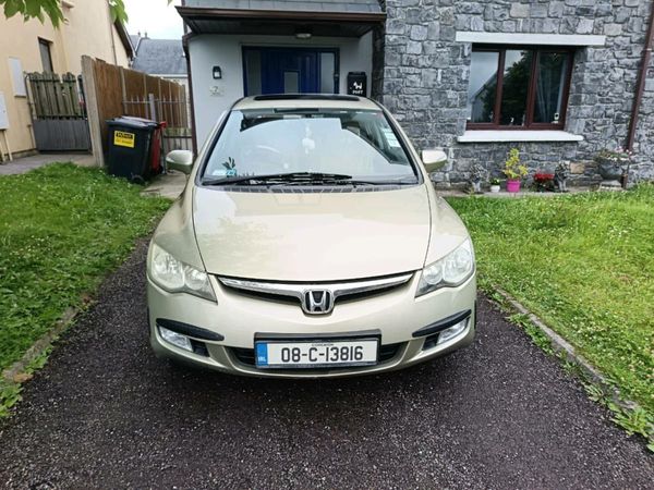 Honda Civic Saloon, Petrol, 2008, Beige