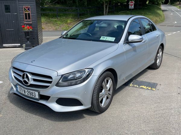 Mercedes-Benz C-Class Saloon, Diesel, 2017, Silver