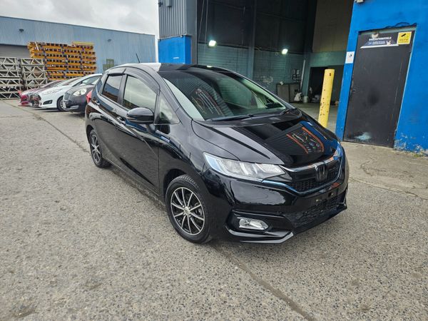 Honda Fit Hatchback, Petrol Hybrid, 2017, Black