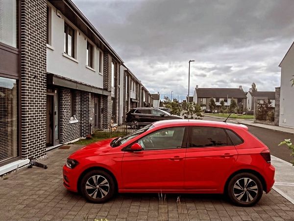 Volkswagen Polo Hatchback, Petrol, 2018, Red