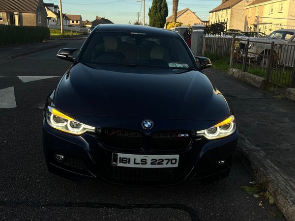BMW 3-Series Saloon, Petrol Plug-in Hybrid, 2016, Blue