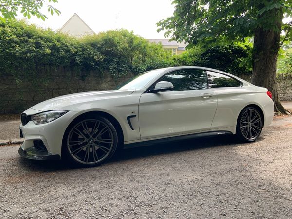 BMW 4-Series Coupe, Diesel, 2014, White