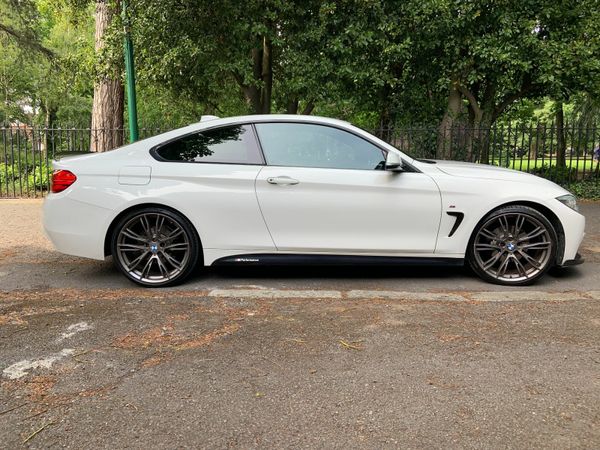 BMW 4-Series Coupe, Diesel, 2014, White
