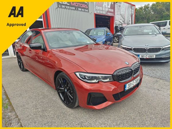 BMW 3-Series Saloon, Petrol, 2020, Orange