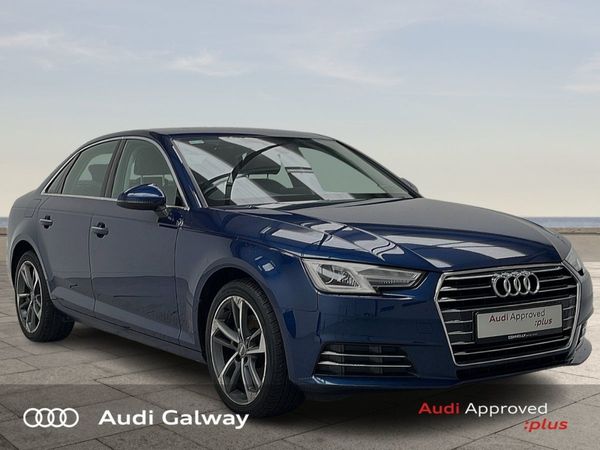 Audi A4 Saloon, Diesel, 2018, Blue