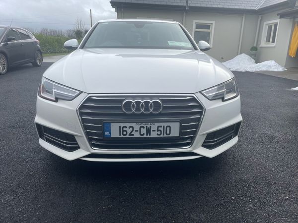 Audi A4 Saloon, Diesel, 2016, White