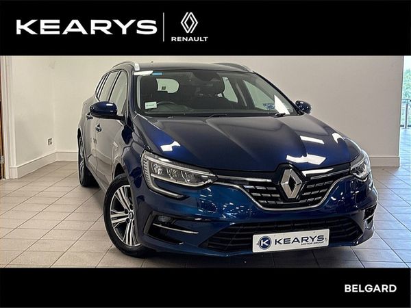 Renault Megane Estate, Petrol Plug-in Hybrid, 2021, Blue
