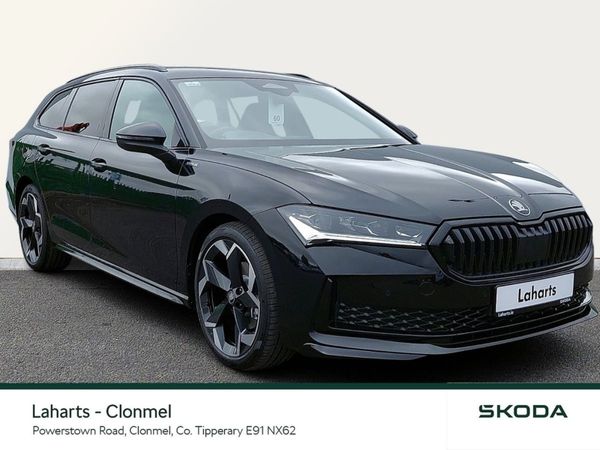 Skoda Superb Estate, Diesel, 2025, Black
