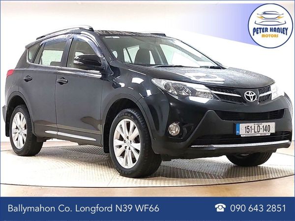 Toyota RAV4 SUV, Diesel, 2015, Black