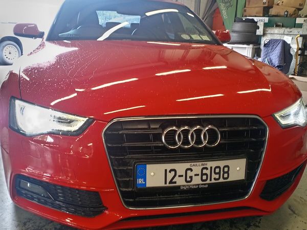 Audi A5 Hatchback, Diesel, 2012, Red
