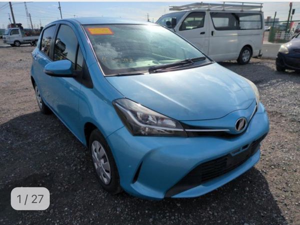 Toyota Vitz Hatchback, Petrol, 2016, Blue