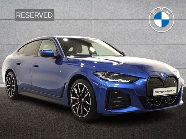 BMW i4 Hatchback, Electric, 2023, Blue