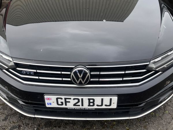 Volkswagen Passat Saloon, Petrol Hybrid, 2021, Black
