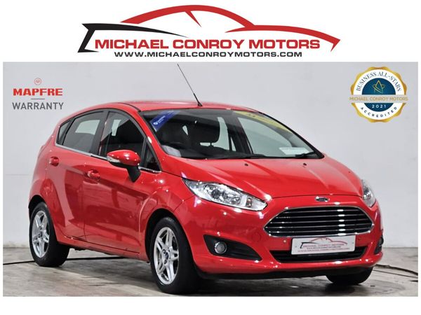Ford Fiesta Hatchback, Petrol, 2014, Red