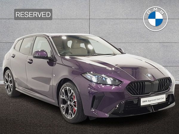 BMW 1-Series Hatchback, Petrol, 2024, Purple