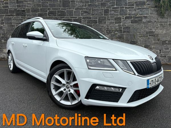 Skoda Octavia Estate, Diesel, 2017, White
