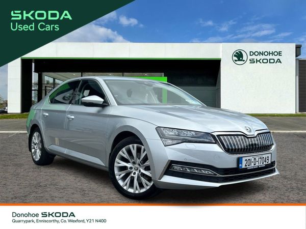 Skoda Superb Saloon, Petrol Plug-in Hybrid, 2020, Grey