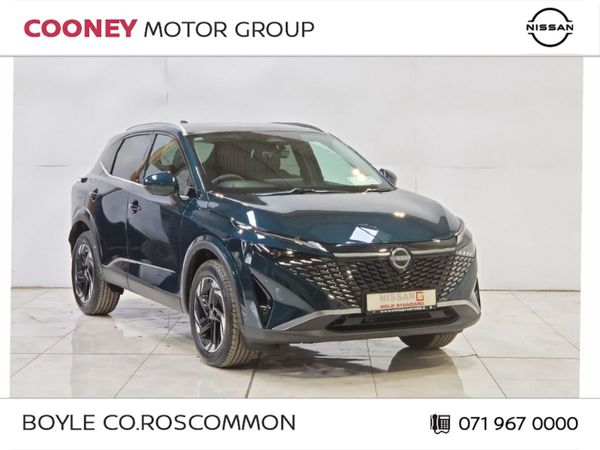 Nissan Qashqai SUV, Petrol Hybrid, 2025, Green