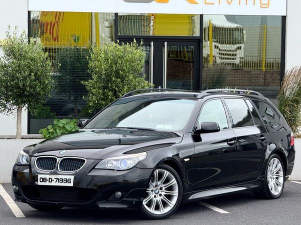 BMW 5-Series Estate, Diesel, 2008, Black