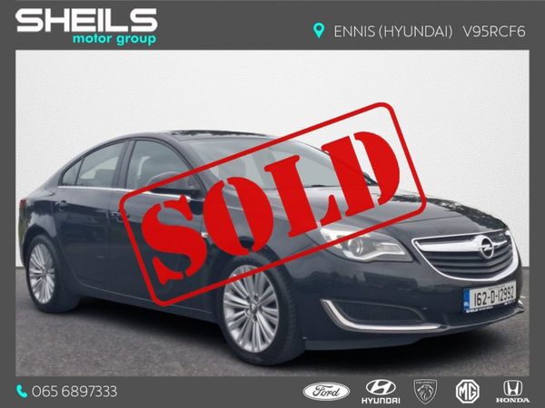 Opel Insignia Hatchback, Diesel, 2016, Black