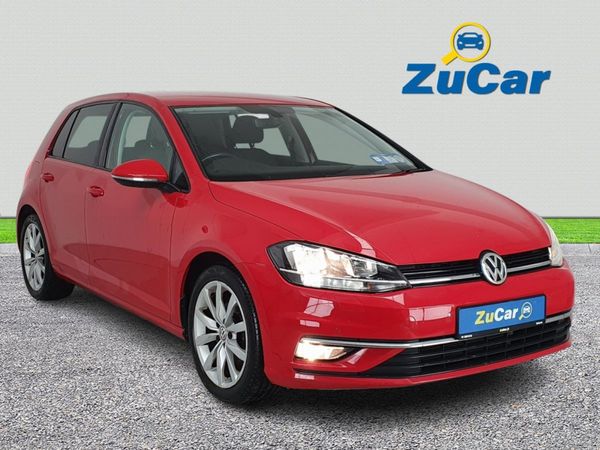 Volkswagen Golf Hatchback, Petrol, 2017, Red