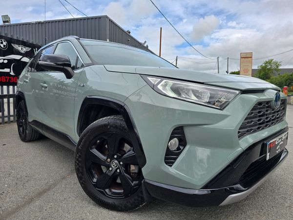 Toyota RAV4 SUV, Petrol Hybrid, 2019, Green