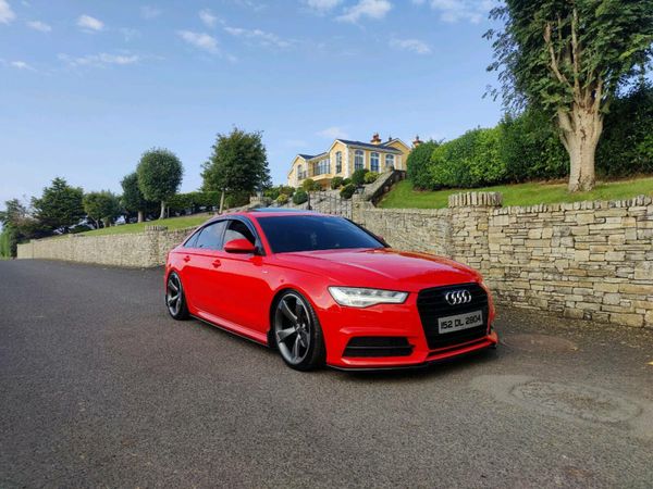 Audi A6 Saloon, Diesel, 2015, Red