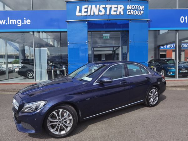 Mercedes-Benz C-Class Saloon, Petrol Plug-in Hybrid, 2018, Blue