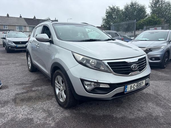 Kia Sportage SUV, Diesel, 2011, Silver